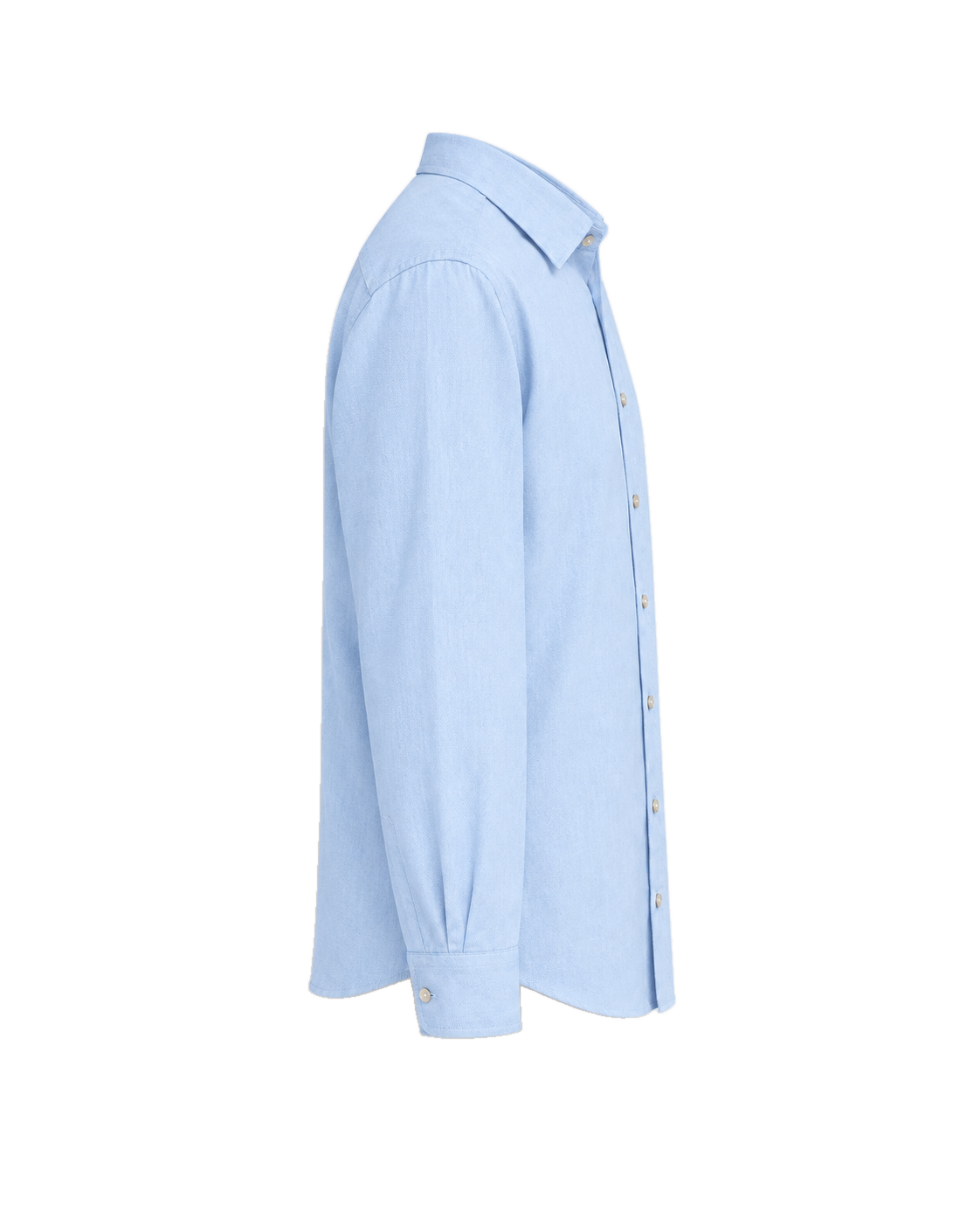 Sky Blue Airy Linen Full-Sleeve Shirt