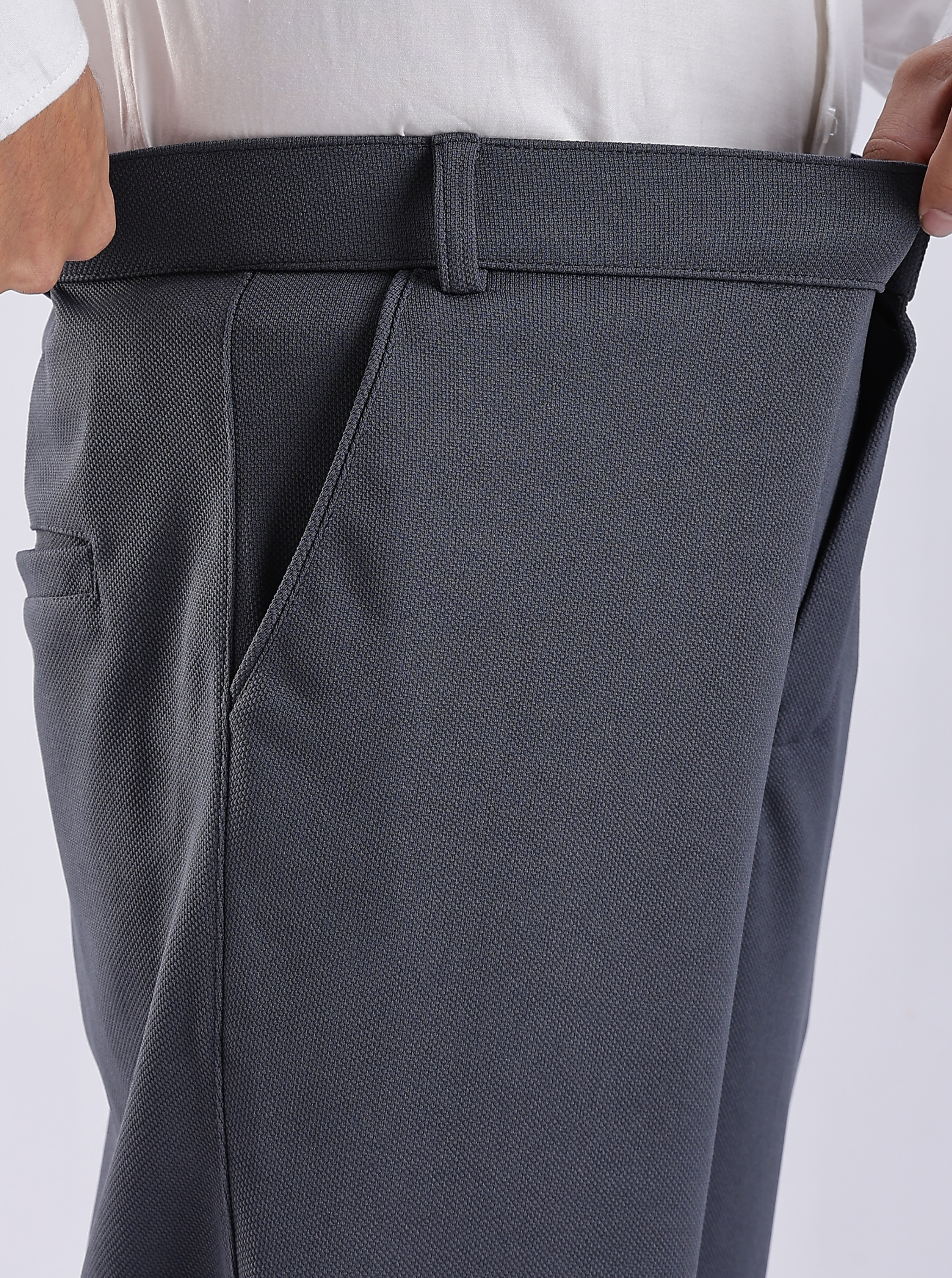 Dark Grey Everyday Stretch Pant for Men