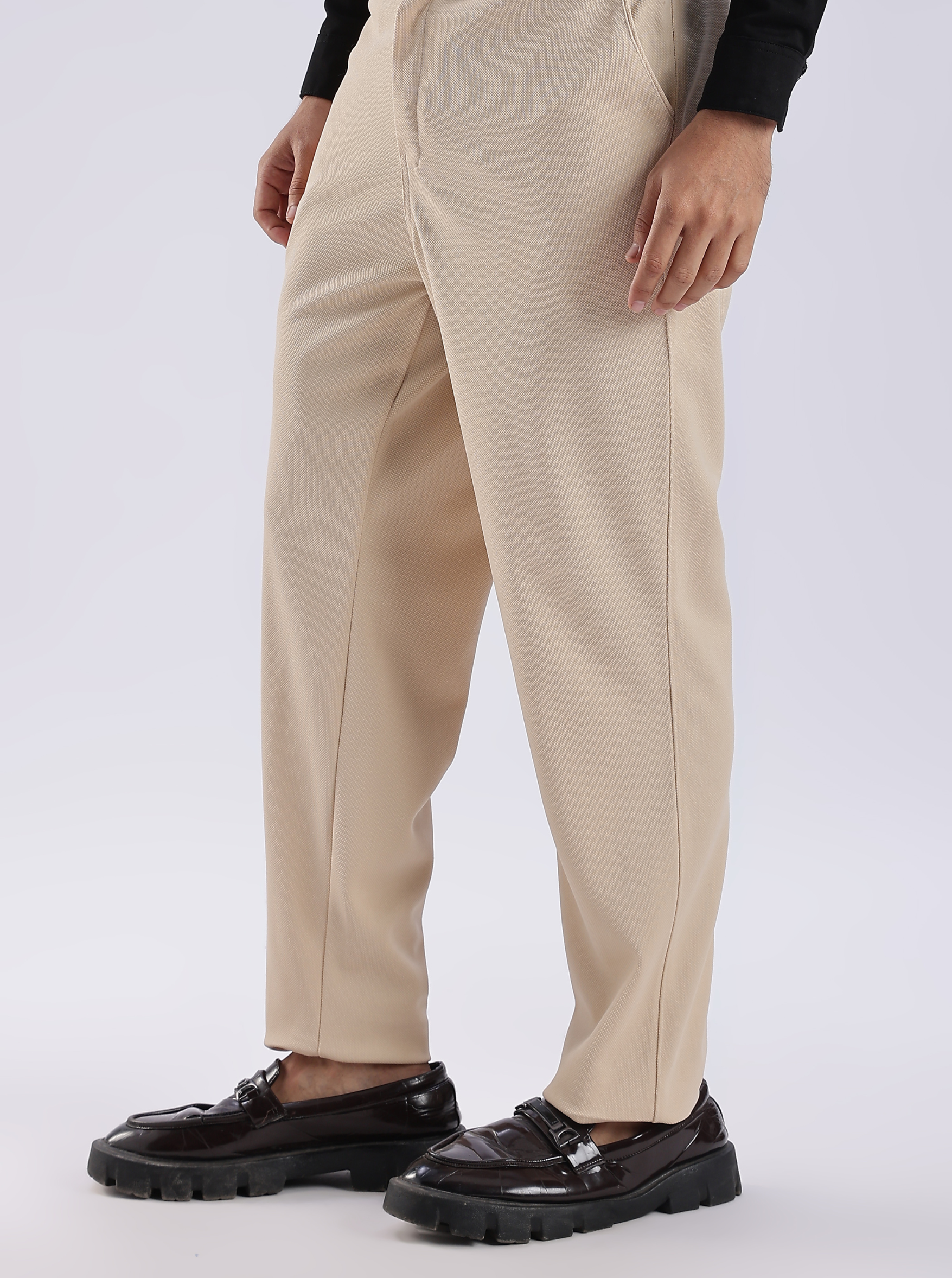 Cream Everyday Stretch Pant for Men