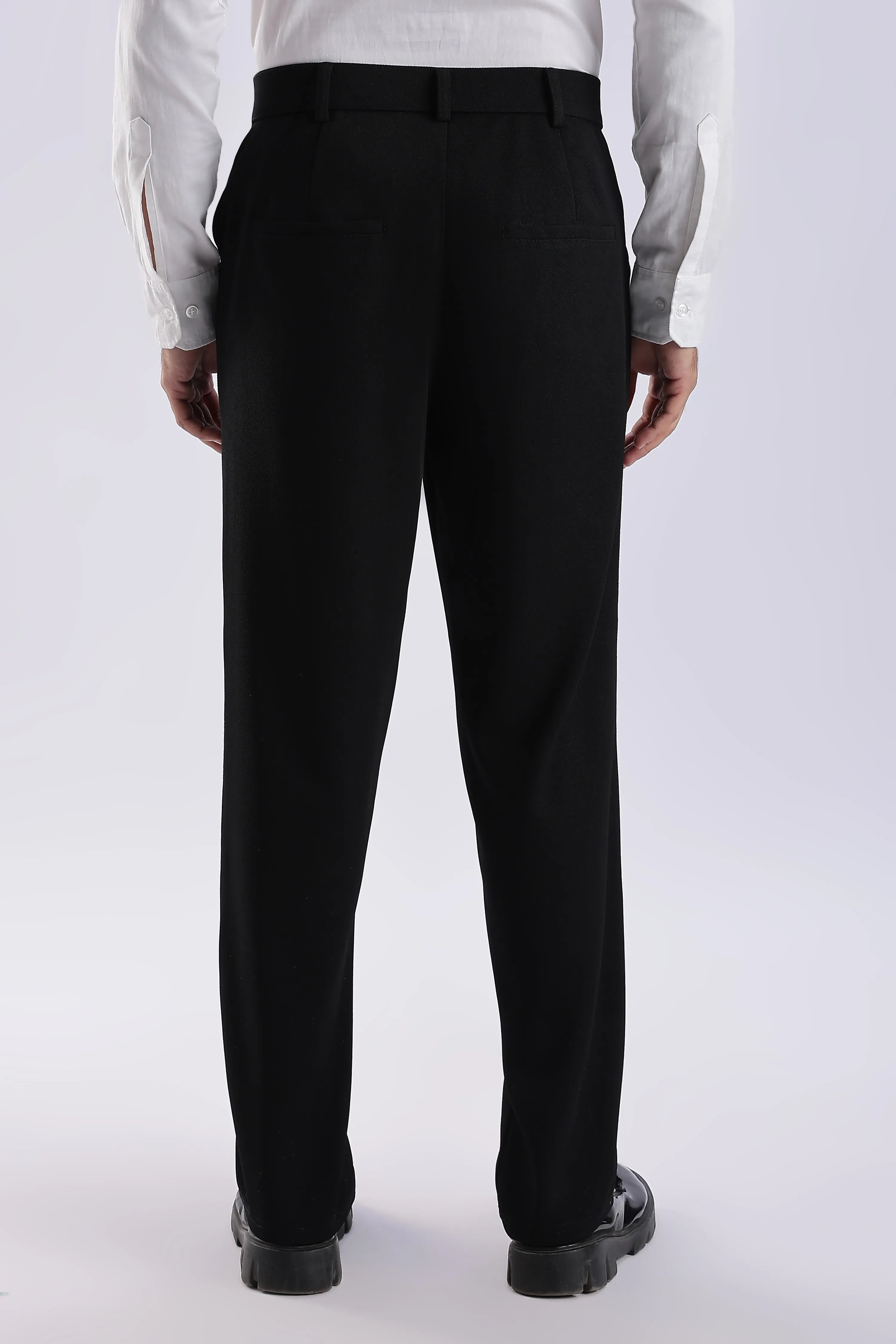 Black And Light Grey Everyday Stretch Pant Combo