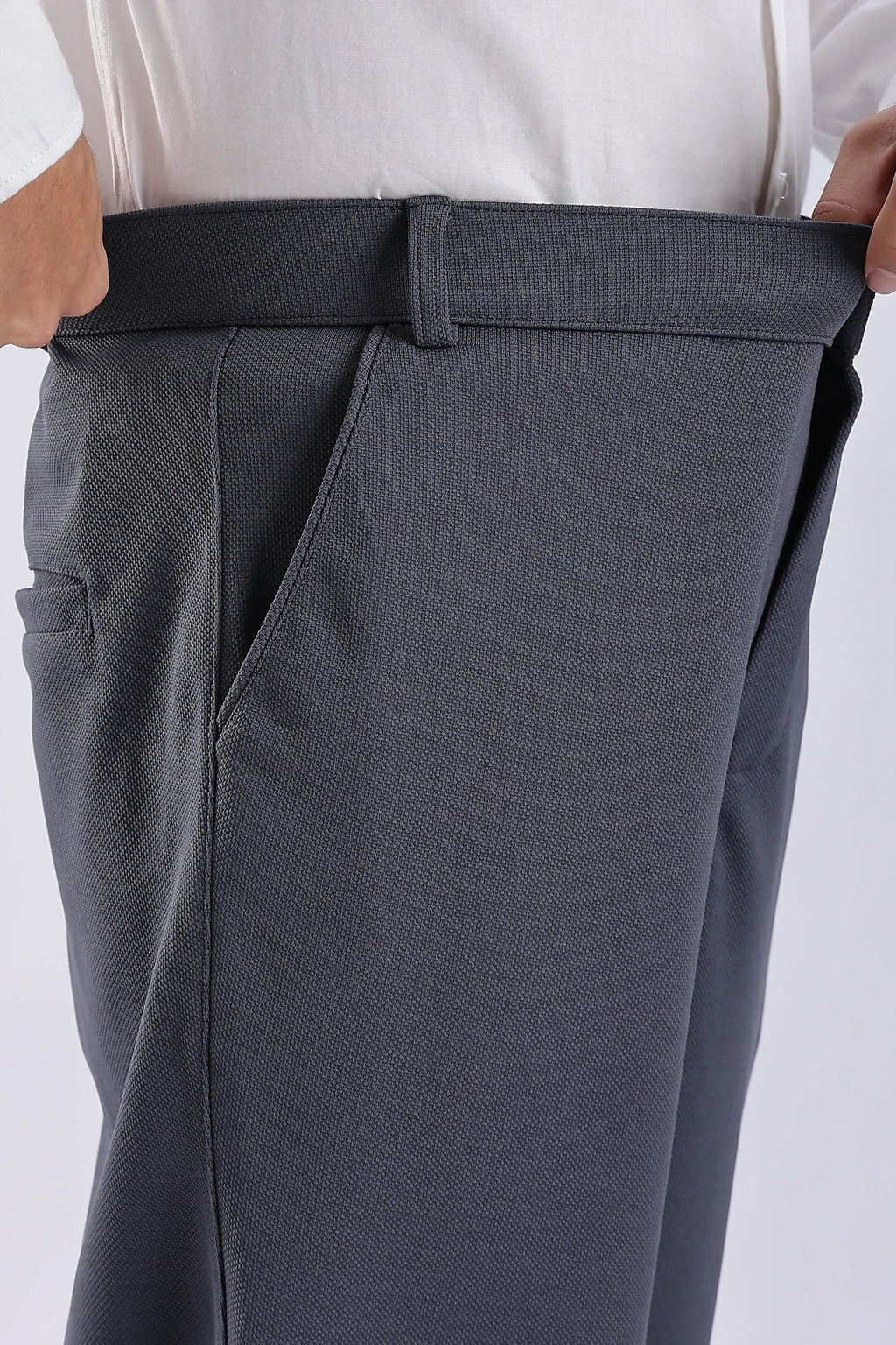 Black And Dark Grey Everyday Stretch Pant Combo