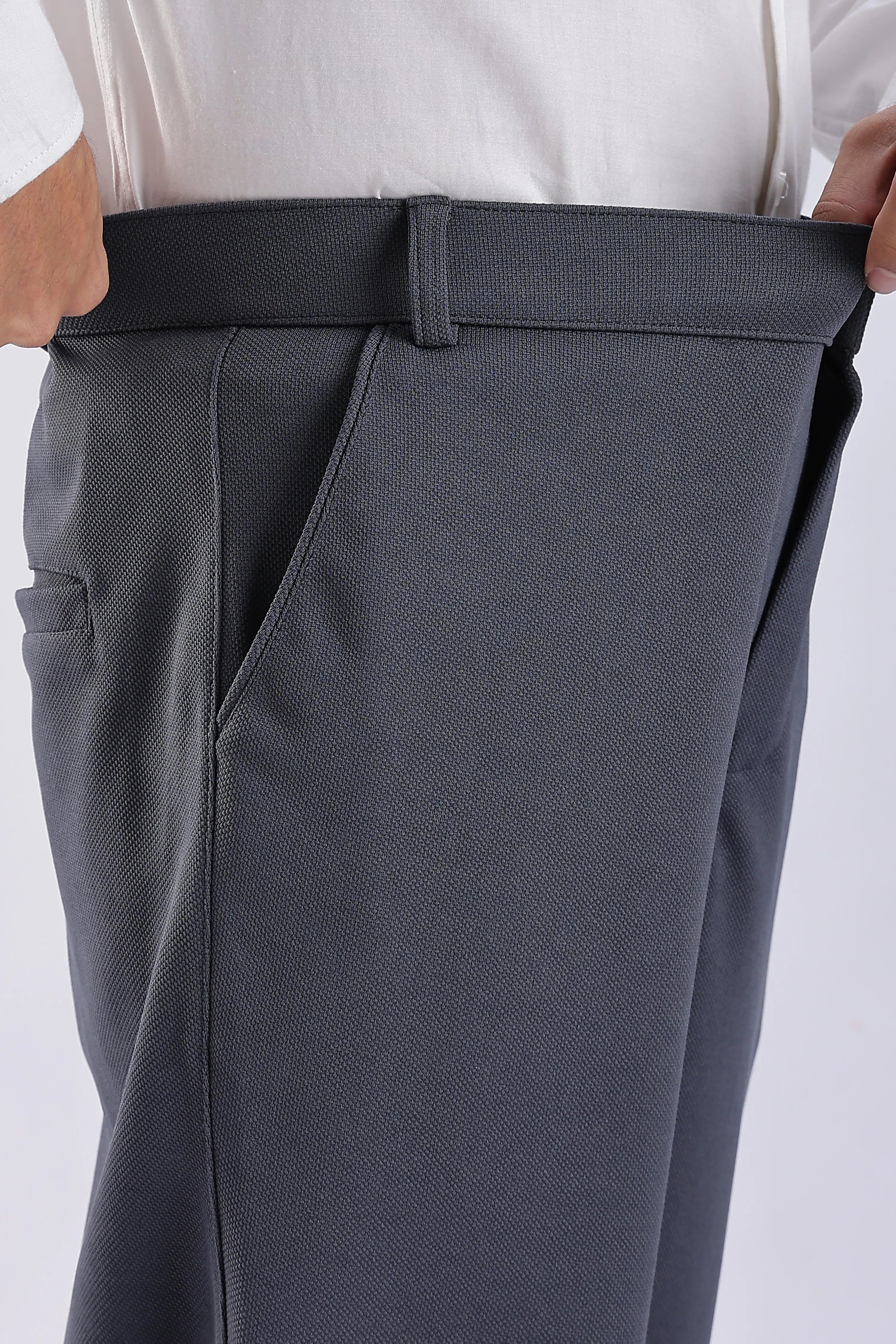 Black And Dark Grey Everyday Stretch Pant Combo