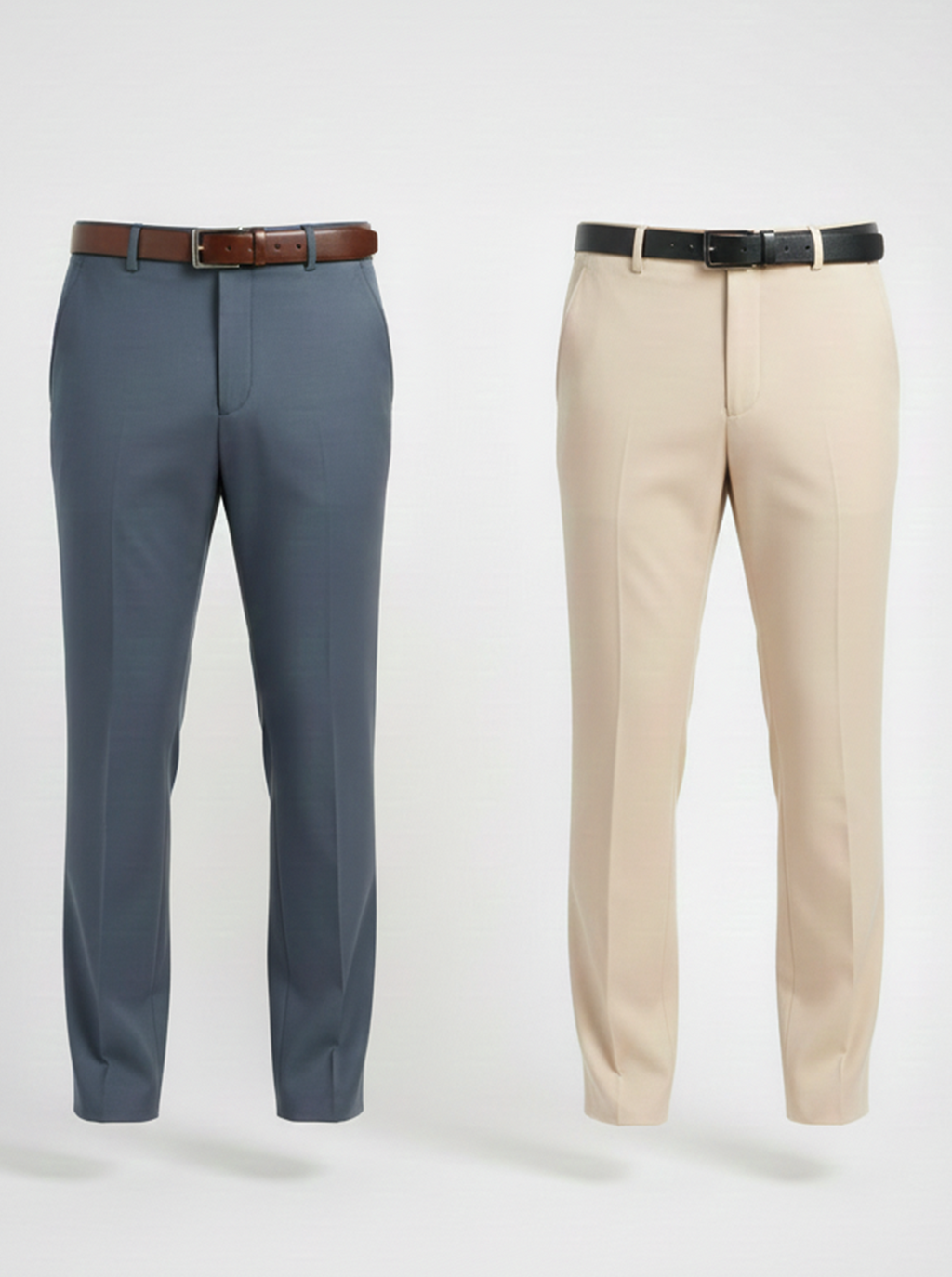 Dark Grey And Cream  Everyday Stretch Pant Combo