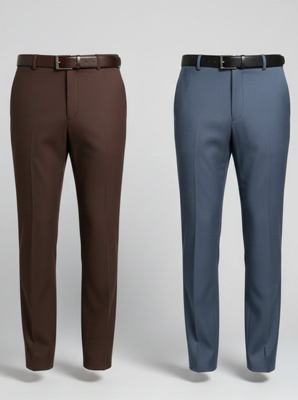 Dark Grey And Dark Coffee Everyday Stretch Pant Combo